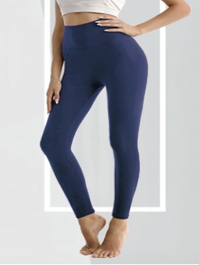 STRETCH FOOTLESS, FLEECE LINED TIGHTS